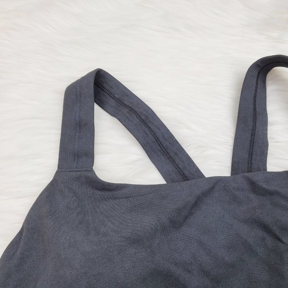 NWT Athleta Black Shakti Garment Wash Sports Bra - Picture 5 of 8